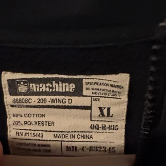 Machine Black Military Jacket - Picture 2 of 2